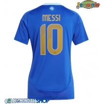 Maglie da calcio Argentina Lionel Messi #10 Seconda Maglia Femminile Copa America 2024 Manica Corta